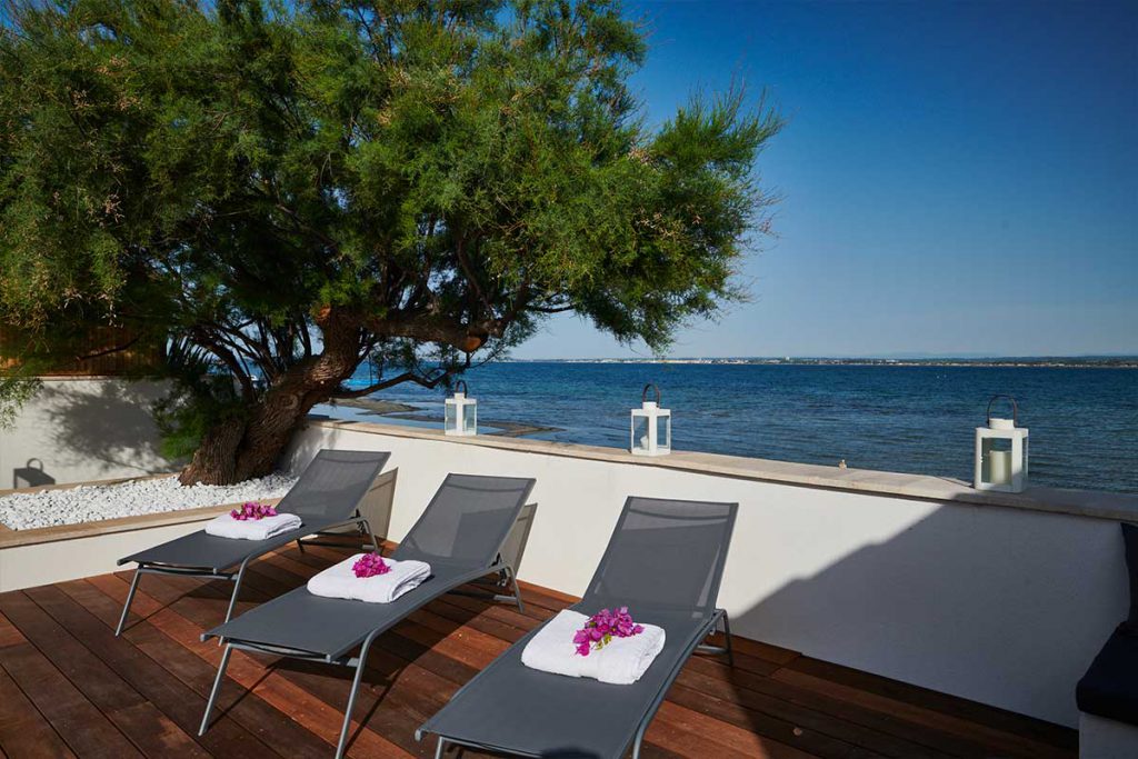 vue sur la lagune de sète